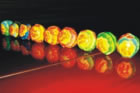 Línea de producción de caramelos de colores